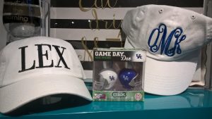 LEX & Monogram Hats - $18.99 Game Day Nail Polish - $16